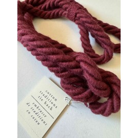 Pier 1 Imports Oxblood Burgundy Red Cotton Tieback for Curtains Tie Back Pier 1 Imports New