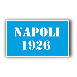 AMA SHOP SAGOMATO STICKER NAPOLI 1926 SUPPORTER FOOTBALL | Sticker for Helmet,Motorcycle, Camper,Boat| autoTuning |