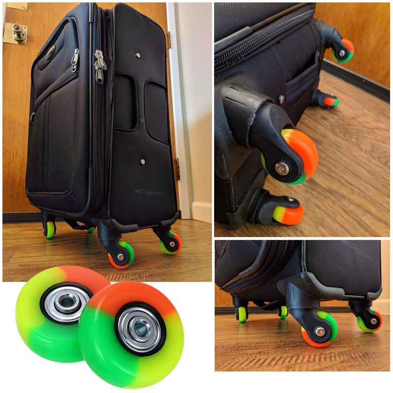 OwnMy 50 x 18mm Set of 4 Luggage Suitcase Replacement
