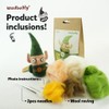 Woolbuddy Needle Felting Kit - Elf Christmas, Complete Felting Kit