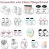 Flange Inserts for Breast Pump 6PCS, 13/15/17mm Flange Inserts Compatible