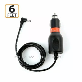 myw-tech Car Charger for Cobra 360 Laser 6/10/14 Band Radar Detector Power Cord Adapter