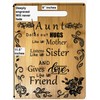 Aunt Gift - Bamboo Cutting Board Design Aunt Gift Birthday