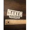 Baker vintage Baker skateboards decal sticker early 2000s