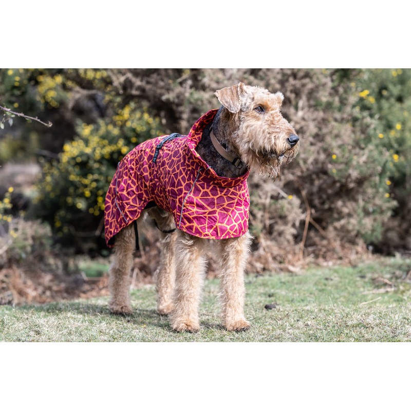Rukka Pets HAYTON WARM Raincoat for Dogs Carmine Red 60