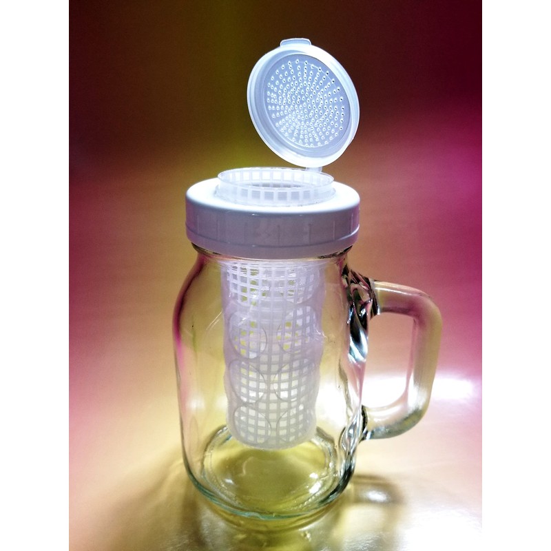 Kefir Fermenter - Infuser with Handle 0.6L/20oz for homemade kefir