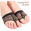 Beavorty Professional Leopard Dance Toe Pad Foot Care Socks Breathable