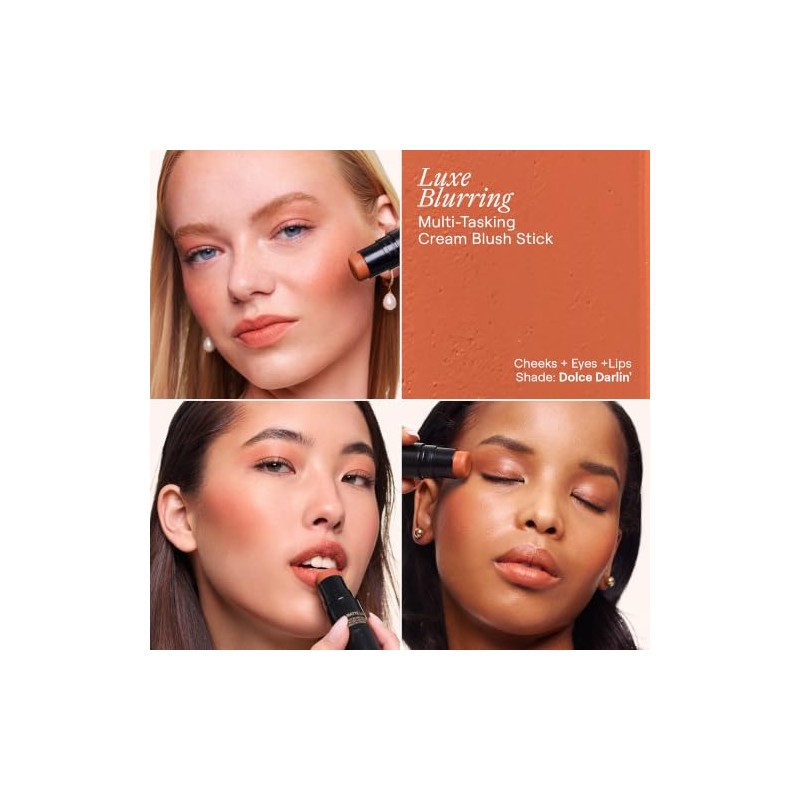 Nudestix Nudies Matte Lux – 3-in-1 Soft-Matte Blush Stick for