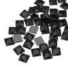 sourcing map 50 Pcs Acrylic Flat Back Rhinestones 12mm Square