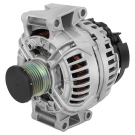 SCITOO Alternator Fits for Dodge for Sprinter 2500 3500 2.7L 2003-2006,for Freightliner for Sprinter 2500 3500 2.7L 2002-2006, 12V 150Amp High-output CW 6-Groove Pulley, Replace OE 12384 0124615033
