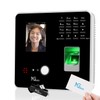 NGTeco MB2 Multifunction Time Clock, Face Authentication, Fingerprint, RFID Password