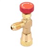 Air Conditioning Safety Valve 5/16in to 5/16in Thread R42/410 Refrigerant