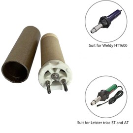 Weldy 1550W Ceramic Heating Element for Leister Series Hot Air Plastic Welder Gun, 120V Professional Quality Hot Air Tools, Not Easily Broken 123.895