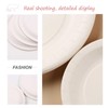 30pcs 9inch & 20pcs 7inch Paper Plates Disposable Dishes Party