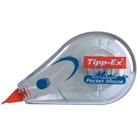 TIPP-EX Mini Pocket Foam Correction Rollerball Pens 5 mm x 5 m Pack of 5