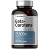 Horbäach Beta Carotene Supplement | 25000 IU Softgels | 7,500