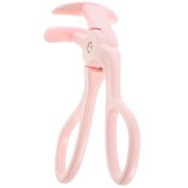 Rizador de Pestañas Clip Ajustable para Mujeres Color Rosa Herramienta para Maquillaje Adecuado para Casa o Viajes Tamaño Compacto                    