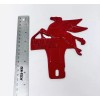 Red Mobil Gas Pegasus Cast Iron License Plate Topper