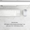 Wireless Mouse 2.4G Bluetooth Dual Mode Mouse 3 DPI Adjustable