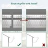 Carlo Schdoo Premium Leaf Guards for Gutters, Heavy Duty Gutter