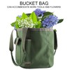 Portable bucket Garden Tool Bag tote storage pouch waterproof