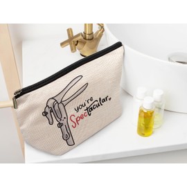 Ayxvt You're Spectacular OBGYN Cosmetic Bag Decorative Women's Makeup Bag Zipper Pouch Travel Toiletry,Ob-gyn Doctor Gifts,Nurse Midwife Gifts,Ob-gyn Thank You Gifts