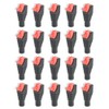 20Pcs Gold Plated Needle DC Power Connector Female Plug Pressure