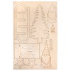 Rayher Kit Bricolage Folletto, Fsc Mix Credit, Naturale, 11.5x5x16.5cm, 12Pz,