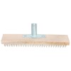 COLLBATH Garden Steel Wire Brush No Handle 2.5cm High Bristles