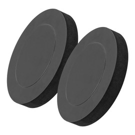 2 Pack Wall Hung Toilet Gasket, Z1210-57 Neoprene Gasket, Fits Wall Hung Toilet Back Outlet Toilet Backflush Toilet Rear Discharge Toilet - Black
