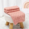 mimixiong Baby Blanket Knit Cellular Cotton Swaddle Soft Baby Blanket