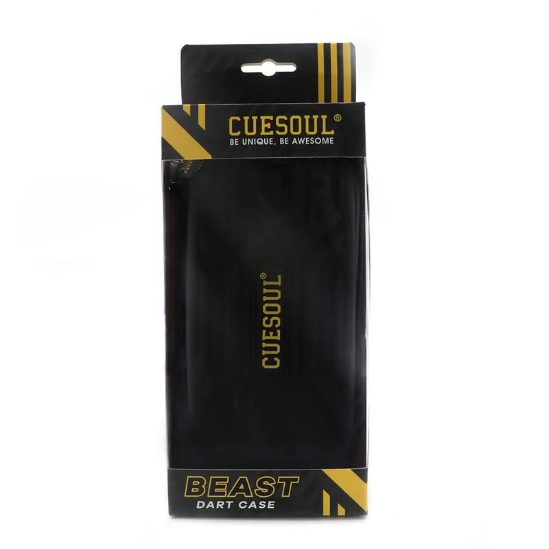 CUESOUL BEAST Dart Case for Steel Tip/Soft Tip darts,Big Darts