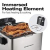 Hamilton Beach Electric Deep Fryer with Basket and Lid, 4.5