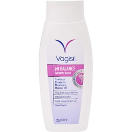 VAGISIL pH Balance Intimate Wash for Women, Daily External Feminine Hygiene with LactoPrebiotic, Helps Fortify Natural Defences, 250 ml