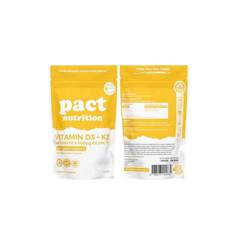 Immunity Bundle - Vitamin D3K2, Vitamin B Complex & Turmeric