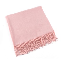 Autumn and Winter Korean Style Lovers of Super Pure Cashmere Scarf Shawl (Pink)(Size: 200*65cm)