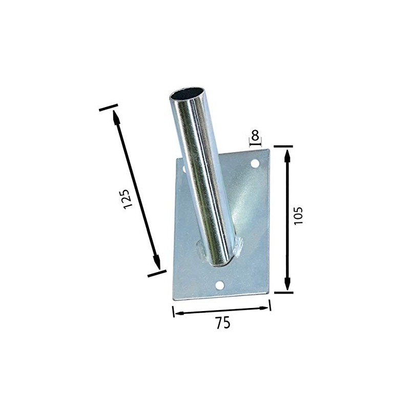 KeyMet Flag Holder Flag Pole Holder Flag Wall Holder Flag