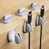 6 Pack Magnetic Cable Clips, Adjustable Cord Holder for Under