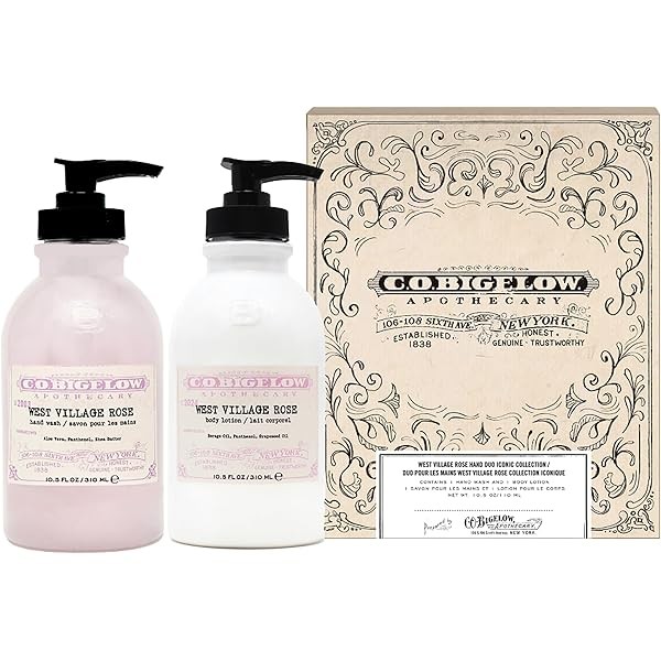 C.O. Bigelow Iconic Collection Gift Set, West Village Rose Hand