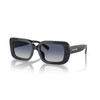 Coach HC8380U Universal Fit Sunglasses, Sapphire Pearl Signature C/Blue Gradient,