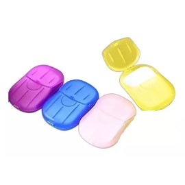 Jabon Portatil 12 Estuches De Jabón En Laminas De Viaje Portátil Limp. Extr