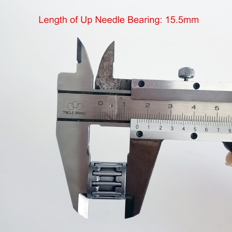 DONSP1986 V100 Piston Pin 12mm, Needle Bearing and Clips Combo