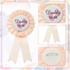 PATIKIL Daddy to Be & Mom to Be Tinplate Badge