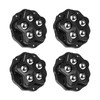 4pack/lot Small Castor Wheels Stainless Steel Caster Set for Furniture