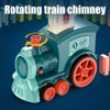 60 Pcs Domino Train Blocks Set Automatic Laying Electric Train