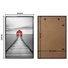 ELSKER&HOME 24x36 Poster Frame 3 Pack, Black Picture Frame for