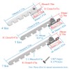 Window Safety Restrictors 2 Pcs Stainless Steel Window Restrictor Hooks