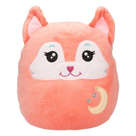 Depesche 13043 Ylvi Swoppies Cuddly Toy Fox in Orange with Luminous Effect Moon and Pointed Ears Approx. 20 cm Large Plush Toy