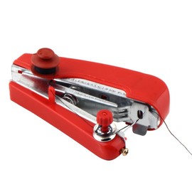 TF Portable Mini Hand Sewing Machine Clothing Stitch Manual Sewing Machine Portable Hand Cordless Mini Handwear Fabric