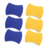 FOMIYES 6pcs Kitchen Scrub Sponge Absorbent Cleaning Sponges for Dishes